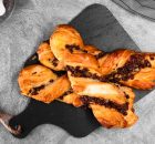 Receta fácil de hojaldre de chocolate