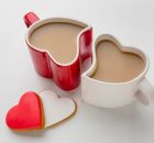 Tazas con forma de corazón