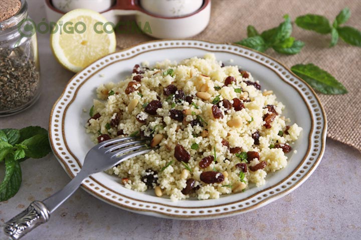 Receta de cuscús para guarnición