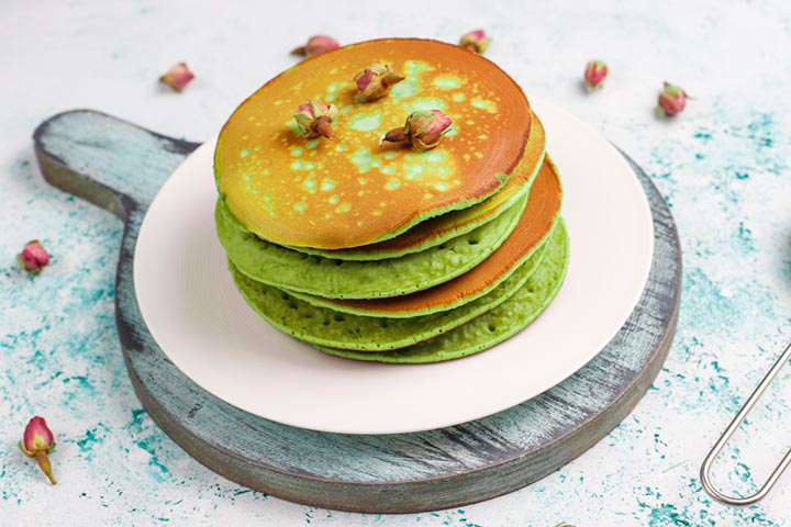 Pancakes de guisantes