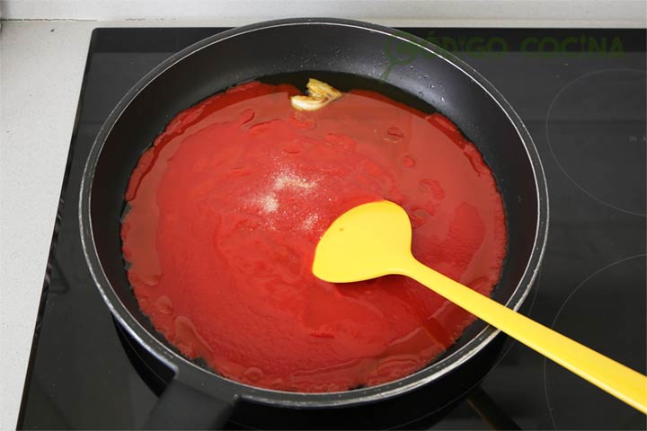 Salsa de tomate para pasta