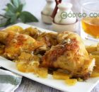 Pollo al horno con cerveza