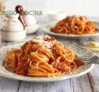 Receta de espaguetis al a amatriciana