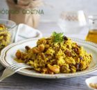 Arroz al curry para guarnición