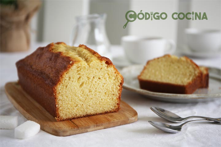Receta de bizcocho de vainilla básico