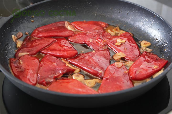 Pimientos del piquillo para guarnición