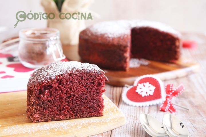 Receta de Pastel red velvet