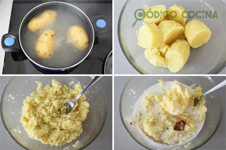 Cómo hacer puré de patatas cremoso