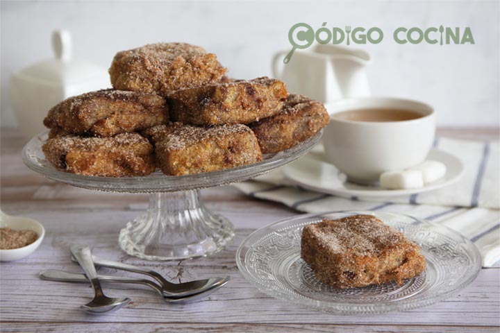 Receta de leche frita de chocolate casera