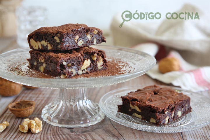 Receta de brownie de chocolate