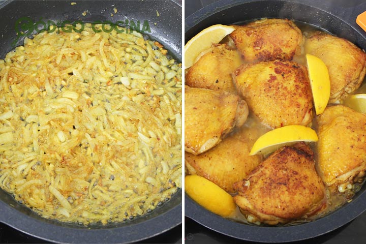 Cocinar pollo estilo marroquí