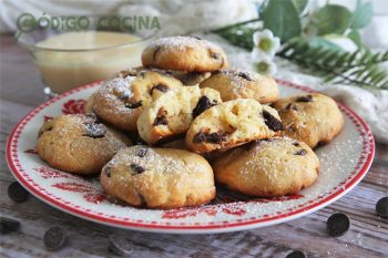 Galletas de leche condensada y chocolate