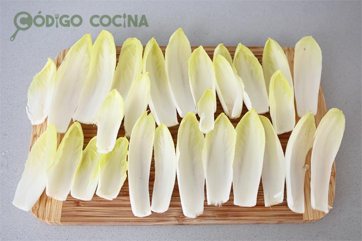 Hojas de endivia