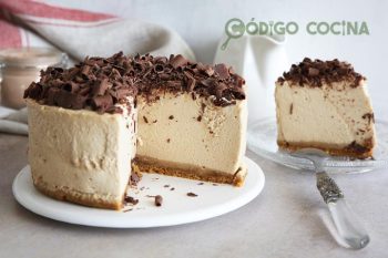 Tarta mousse de café sin horno
