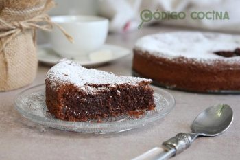 Tarta de chocolate sin harina
