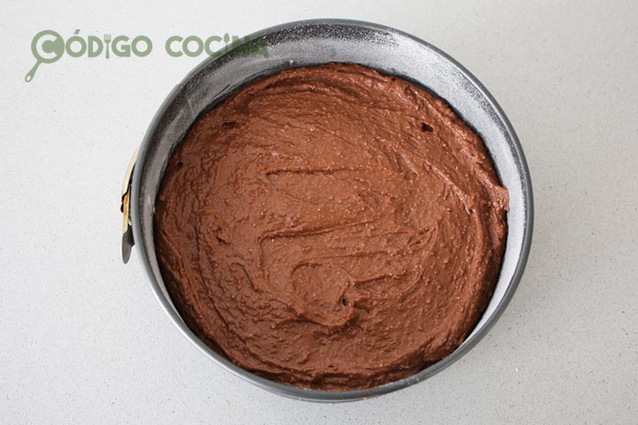 Torta caprese para molde de 20 cm