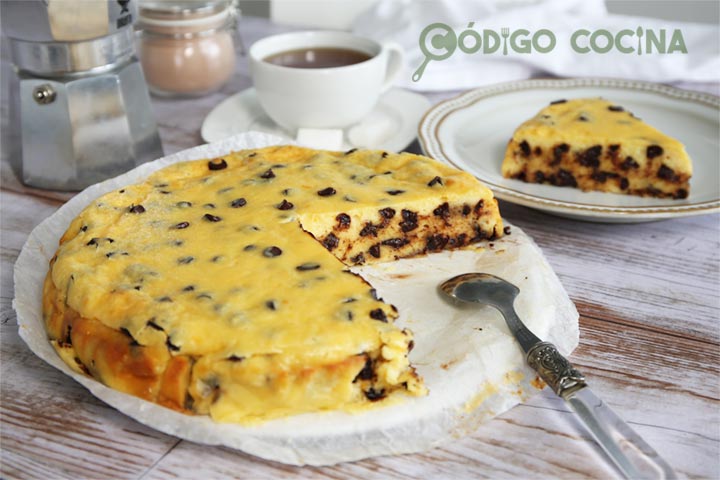 Receta de pastel de ricotta y chocolate