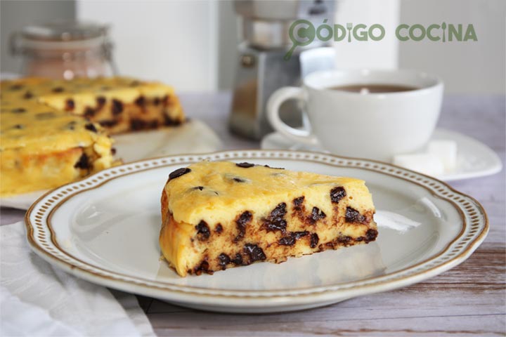Tarta de ricotta y chocolate