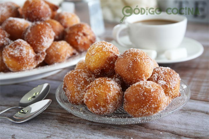 Buñuelos de viento tradicionales