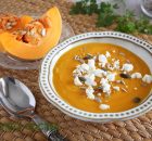 Crema de calabaza y boniato