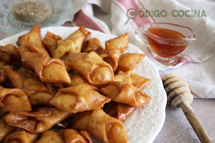 Pestiños de miel receta tradicional