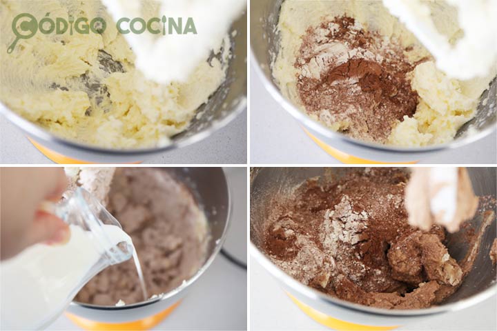 Cómo hacer muffins de cacao sin huevo
