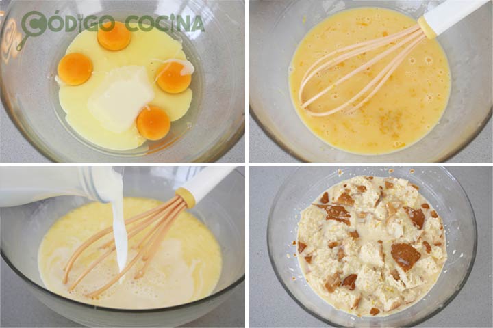 Cómo hacer pudin de pan y leche condensada