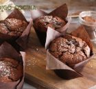 Muffins de chocolate sin huevo