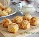 Bolitas de patata y queso en freidora de aire