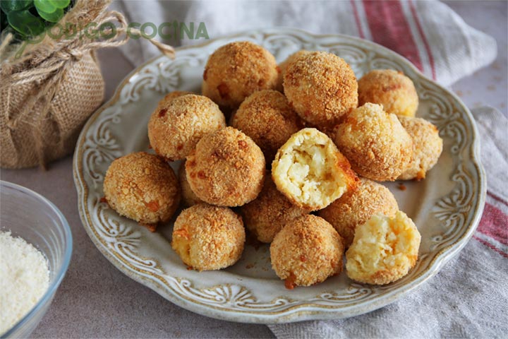 Croquetas de patata y queso