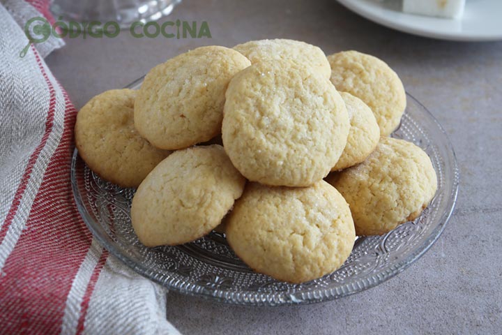 Galletas de mantequilla y leche en polvo caseras