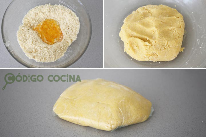 Masa de galletas de leche en polvo