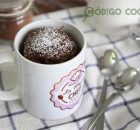 Mug cake de chocolate en microondas