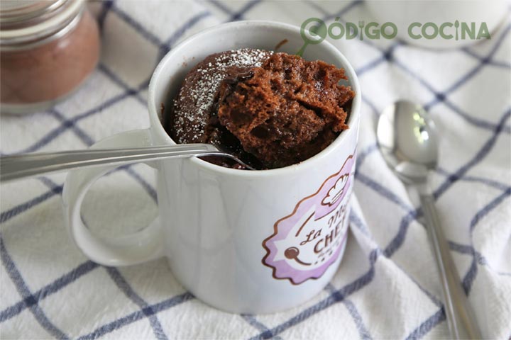 Mug cake en taza customizada