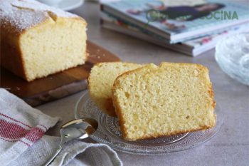 Bizcocho de limón casero